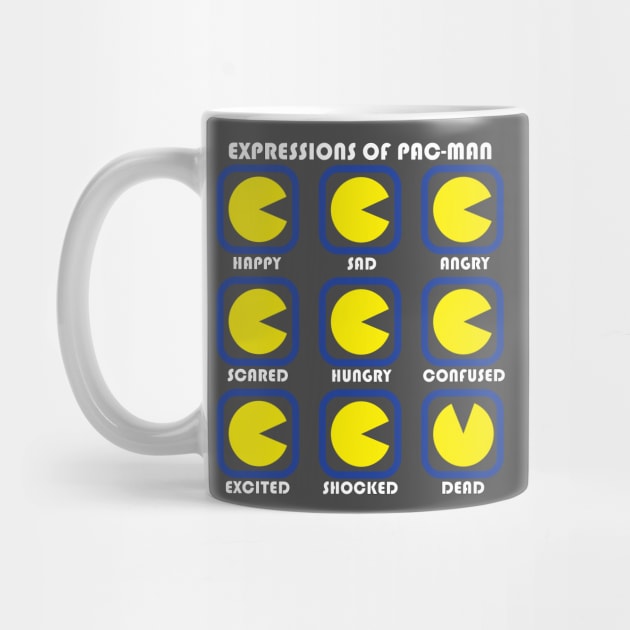 The Expressions of Pac-Man by Sterling_Arts_Design